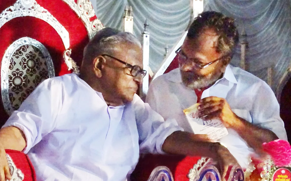 Former CM V.S. Achuthanandan